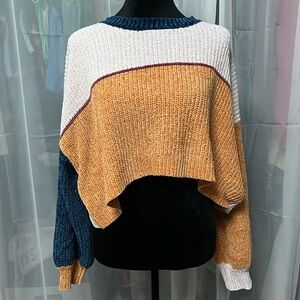 cropped long sleeve sweater from forever 21